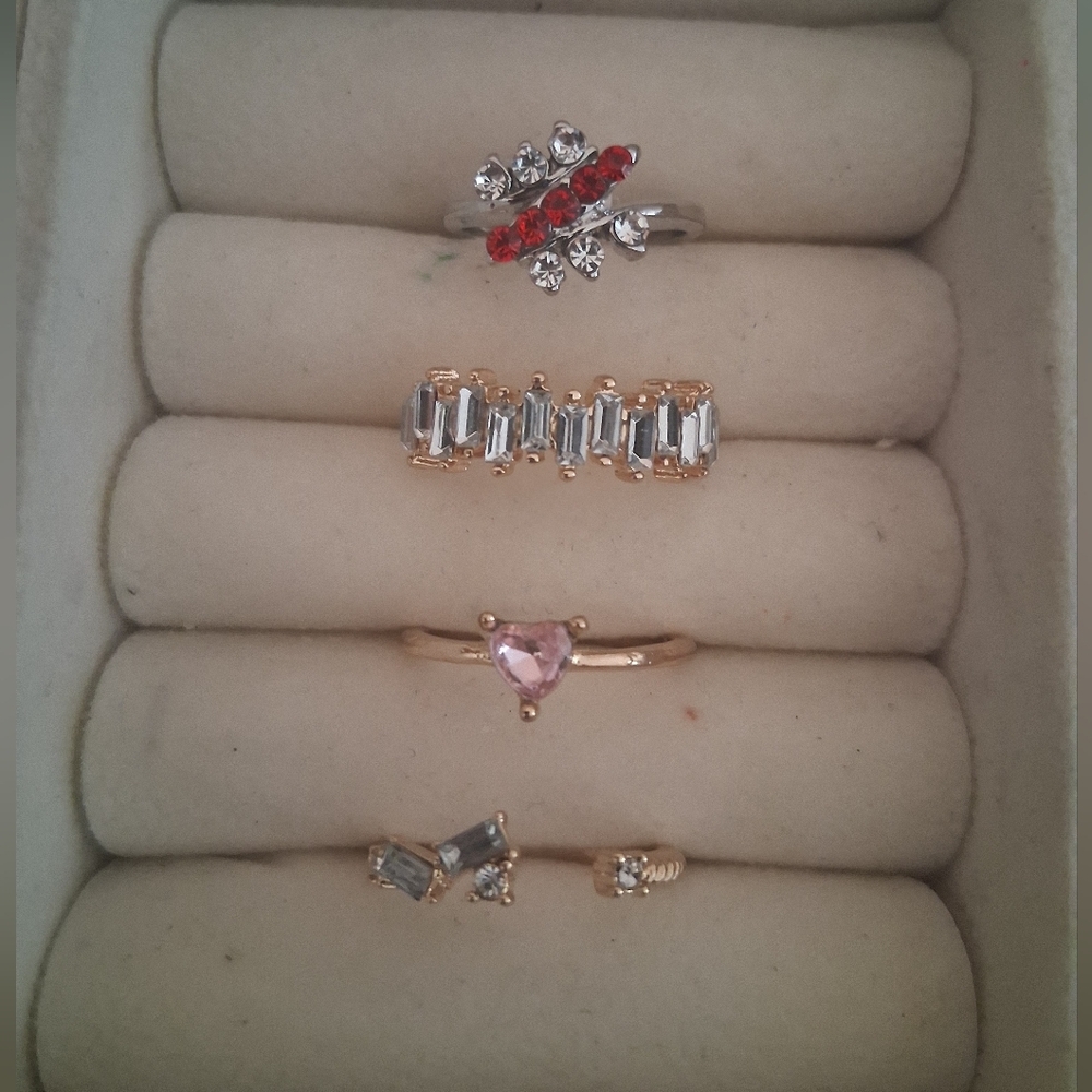 4 Rings Set Size 7